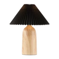 Fabi Table Lamp - 19 Inch Height - TBL4575 - Black/Natural - Safavieh