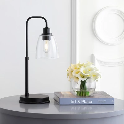 Kashton Task Table Lamp W/ USB Port - 20 Inch Height - TBL4186 - Black - Safavieh 5 Kashton Task Table Lamp W/ USB Port - 20 Inch Height - TBL4186 - Black - Safavieh - Image 3