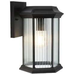 Hylan 8.46" Outdoor Sconce (Set Of 2) - PLT7006 - Black - Safavieh -Safavieh Shop GUEST 057d3673 b867 449f 8097 1a513e099ca8