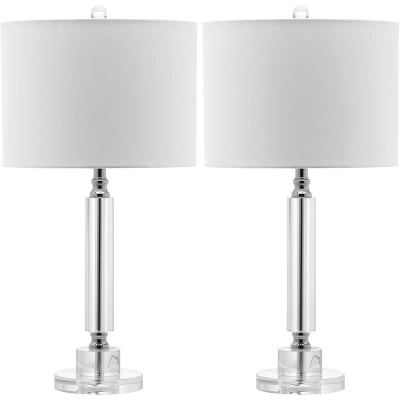Deco Column Crystal Lamp (Set Of 2) - Safavieh 7 Deco Column Crystal Lamp (Set Of 2) - Safavieh - Image 5