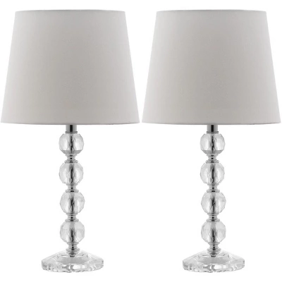 Nola Stacked Crystal Ball Lamp - 16 Inch Height - LIT4123 - Safavieh 14 Nola Stacked Crystal Ball Lamp - 16 Inch Height - LIT4123 - Safavieh - Image 12