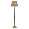 Carlyle 64" Floor Lamp - FLL4147 - Black/Brass - Safavieh
