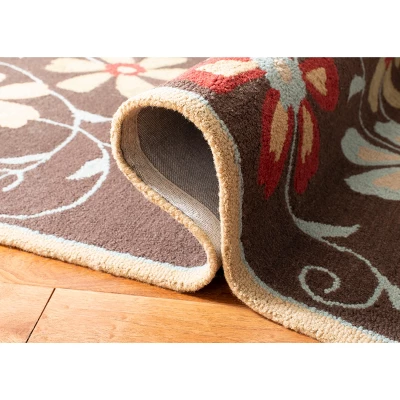 Blossom BLM784 Hand Hooked Area Rug - Safavieh 5 Blossom BLM784 Hand Hooked Area Rug - Safavieh - Image 3