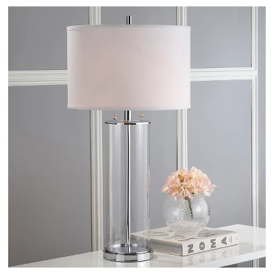 (Set Of 2) 31" Velma Table Lamp Clear (Includes CFL Light Bulb) - Safavieh 4 (Set Of 2) 31" Velma Table Lamp Clear (Includes CFL Light Bulb) - Safavieh - Image 2