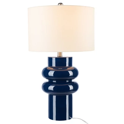 Halleck Table Lamp - 25.5 Inch Height - TBL7010 - Blue - Safavieh 4 Halleck Table Lamp - 25.5 Inch Height - TBL7010 - Blue - Safavieh - Image 2