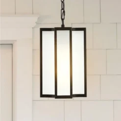 Hyla 8" Outdoor Pendant - PLT4024 - Black - Safavieh -Safavieh Shop GUEST 109448fc 1c1d 473d b90b 9867a968626e