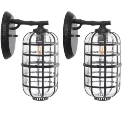 Rigel 8" Outdoor Sconce (Set Of 2) - PLT7032 - Black - Safavieh 13 Rigel 8" Outdoor Sconce (Set Of 2) - PLT7032 - Black - Safavieh -Safavieh Shop GUEST 12e24b8f 570c 40b2 821e cead77b0e947
