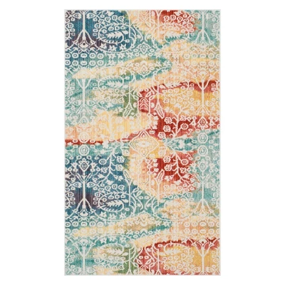 Neva Floral Accent Rug - Safavieh 5 Neva Floral Accent Rug - Safavieh - Image 3