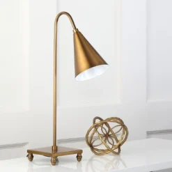 Annetta Table Lamp - 20 Inch Height - TBL4022 - Brass - Safavieh