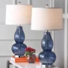 Mercurio Double Gourd Table Lamp (Set Of 2) - Blue - Safavieh 2 Mercurio Double Gourd Table Lamp (Set Of 2) - Blue - Safavieh -Safavieh Shop GUEST 1ad4e754 318a 4efd 96ea c6c3d3313764
