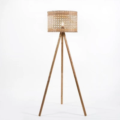 Akroyd 63" Floor Lamp - FLL2001 - Natural - Safavieh 3 Akroyd 63" Floor Lamp - FLL2001 - Natural - Safavieh