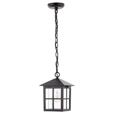 Penryn 7.25" Outdoor Pendant - PLT4031 - Oil Rub Bronze - Safavieh 8 Penryn 7.25" Outdoor Pendant - PLT4031 - Oil Rub Bronze - Safavieh - Image 6