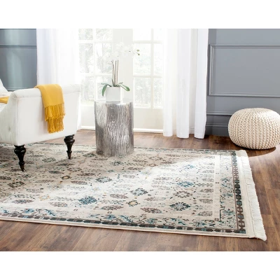 3'3"x5'3" Ombre Design Accent Rug Cream/Turquoise - Safavieh 4 3'3"x5'3" Ombre Design Accent Rug Cream/Turquoise - Safavieh - Image 2