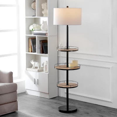 Bello Floor Lamp - FLL4078 - Black - Safavieh 4 Bello Floor Lamp - FLL4078 - Black - Safavieh - Image 2