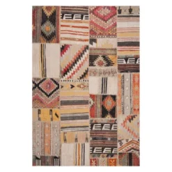 Earline Geometric Design Loomed Rug - Safavieh -Safavieh Shop GUEST 247ba627 b695 421e af57 c6b0dcb5c455