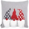Trio Elves Pillow - Grey/Red - 18"x18" - Safavieh 1 Trio Elves Pillow - Grey/Red - 18"x18" - Safavieh -Safavieh Shop GUEST 26f6ac27 f803 4b8e afcc 3cf2309e7f70