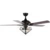 Leanne 2 Light 52" Ceiling Fan - CLF1026 - Black - Safavieh -Safavieh Shop GUEST 2b65596b 10b2 4965 9381 7f8c48d95ab4