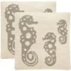 Tropical Oreas Pillow (Set Of 2) - White/Grey - 20" X 20" - Safavieh -Safavieh Shop GUEST 2cbb4699 2b4d 46ea a353 17054865a701
