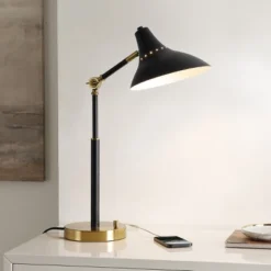 Author Table Lamp W/ USB Port - 23 Inch Height - TBL4488 - Black/Brass - Safavieh 7 Author Table Lamp W/ USB Port - 23 Inch Height - TBL4488 - Black/Brass - Safavieh -Safavieh Shop GUEST 313356ad be87 4f0b b069 167b0fb63a15