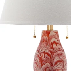 Color Swirls Glass Table Lamp (Set Of 2) - Orange/White - Safavieh 6 Color Swirls Glass Table Lamp (Set Of 2) - Orange/White - Safavieh -Safavieh Shop GUEST 355e06ae f0b9 4cb4 b5a8 c0a1e0956cdc