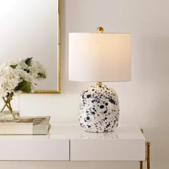 Wallace Table Lamp - 19.25 Inch Height - TBL4273 - Ivory - Safavieh 8 Wallace Table Lamp - 19.25 Inch Height - TBL4273 - Ivory - Safavieh -Safavieh Shop GUEST 371efb95 ebb1 44bf ab68 dece304e5225