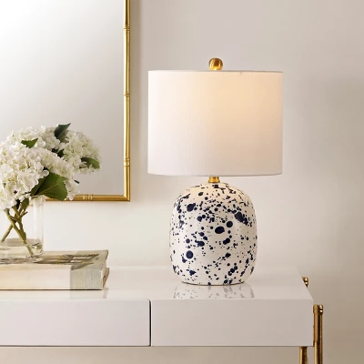Wallace Table Lamp - 19.25 Inch Height - TBL4273 - Ivory - Safavieh 5 Wallace Table Lamp - 19.25 Inch Height - TBL4273 - Ivory - Safavieh - Image 3