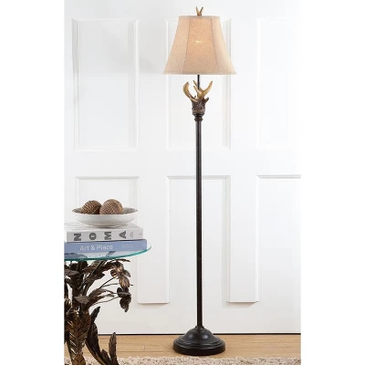 Sundance Antler Floor Lamp - LIT4139 - Brown - Safavieh 4 Sundance Antler Floor Lamp - LIT4139 - Brown - Safavieh - Image 2