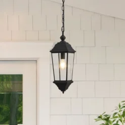 Teri 7" Outdoor Pendant - PLT4083 - Black - Safavieh -Safavieh Shop GUEST 38965315 d0bd 4c25 80a1 686741965b4f
