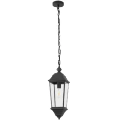 Teri 7" Outdoor Pendant - PLT4083 - Black - Safavieh -Safavieh Shop GUEST 3b337ec3 67f1 476d b2de e0c3e8eba287