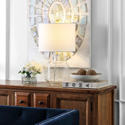 Armena Table Lamp - 21.5 Inch Height - TBL4236 - Clear - Safavieh 5 Armena Table Lamp - 21.5 Inch Height - TBL4236 - Clear - Safavieh - Image 3