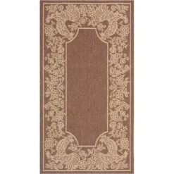 Courtyard CY3305 Power Loomed Indoor/Outdoor Indoor/Outdoor Area Rug - Safavieh