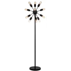 Urban Retro Floor Lamp - LIT4474 - Black - Safavieh