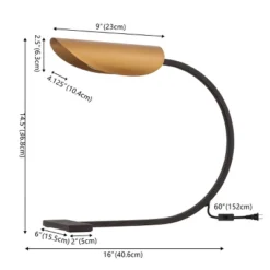 Mari Table Lamp - 14.5 Inch Height - TBL4553 - Antique Gold/Rust - Safavieh -Safavieh Shop GUEST 465fe9dc cf79 494d 982a 70db1a1dfdae