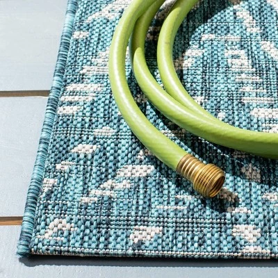 Courtyard CY8387 Power Loomed Indoor/Outdoor Area Rug - Safavieh 4 Courtyard CY8387 Power Loomed Indoor/Outdoor Area Rug - Safavieh - Image 2