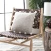 Temi Pillow - Beige/White - 18" X 18" - Safavieh 2 Temi Pillow - Beige/White - 18" X 18" - Safavieh -Safavieh Shop GUEST 47a0c839 dbff 40a6 b6c3 979cc46c1295