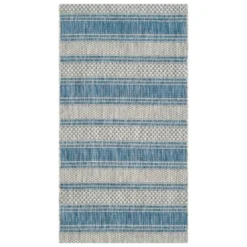 Clara Outdoor Rug Gray/Navy - Safavieh 10 Clara Outdoor Rug Gray/Navy - Safavieh -Safavieh Shop GUEST 4e3723f9 9b68 482d 9205 6e59ace54547