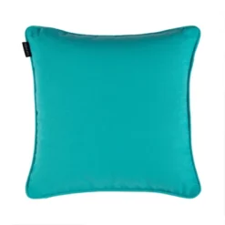 Nima Pillow - Blue/Gold - 18" X 18" - Safavieh -Safavieh Shop GUEST 4e3f07d4 4c2a 4d78 a1ee 7da95d6f3462