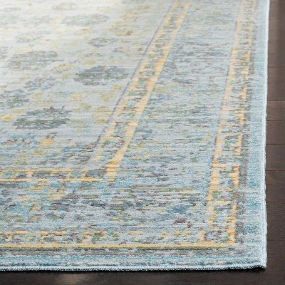 2'3"x8' Runner Valencia Rug Light Blue/Turquoise - Safavieh 3 2'3"x8' Runner Valencia Rug Light Blue/Turquoise - Safavieh