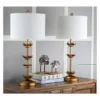 (Set Of 2) 32" Lani Leaf Table Lamp Antique Gold (Includes LED Light Bulb) - Safavieh -Safavieh Shop GUEST 528bad90 79d4 4d97 b5a6 0f4d5a726962