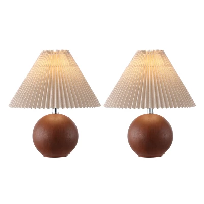 Rory 17.25" Table Lamp (Set Of 2) - TBL4629 - Dark Walnut - Safavieh 3 Rory 17.25" Table Lamp (Set Of 2) - TBL4629 - Dark Walnut - Safavieh