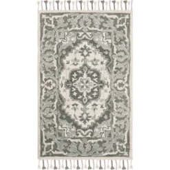 Ann Medallion Tufted Area Rug Light - Safavieh -Safavieh Shop GUEST 53d4c61c aa98 4ae2 840b 935396a998e4