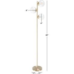 Niobe 65" Floor Lamp - Antique Gold - Safavieh -Safavieh Shop GUEST 553cb191 a739 431d 9d86 8066c2d53b6a