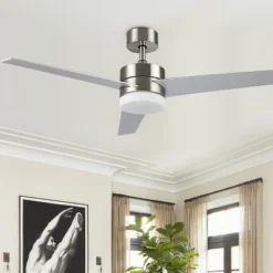 Radcliff Led Light 52"Ceiling Fan - CLF1021 - Nickle - Safavieh 7 Radcliff Led Light 52"Ceiling Fan - CLF1021 - Nickle - Safavieh -Safavieh Shop GUEST 5afe327b 28fe 4ec8 a3e2 a2baddb85ed2