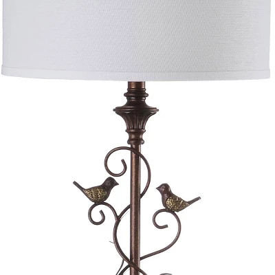 Birdsong Floor Lamp - LIT4338 - Oil Rub Bronze - Safavieh 5 Birdsong Floor Lamp - LIT4338 - Oil Rub Bronze - Safavieh - Image 3