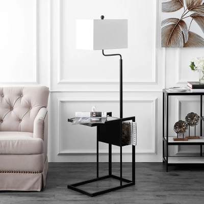 Janson Floor Lamp - Matte Black - Safavieh 3 Janson Floor Lamp - Matte Black - Safavieh