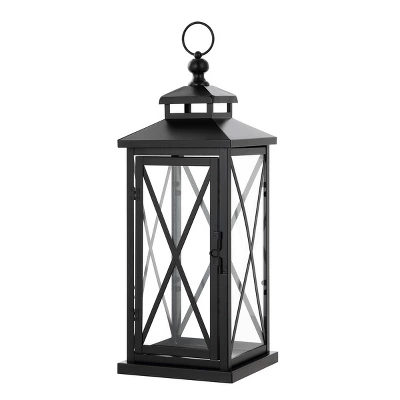 Lirio 20.5" Indoor/Outdoor Lantern (Set Of 2) - PLT4064 - Black - Safavieh 5 Lirio 20.5" Indoor/Outdoor Lantern (Set Of 2) - PLT4064 - Black - Safavieh - Image 3