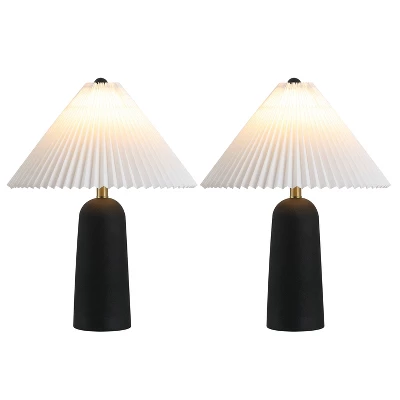 Reese 22" Table Lamp (Set Of 2) - TBL4636 - Black - Safavieh 3 Reese 22" Table Lamp (Set Of 2) - TBL4636 - Black - Safavieh