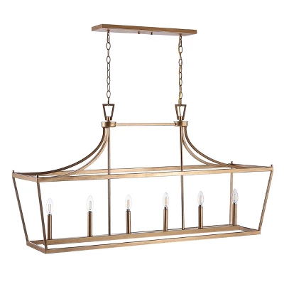 Aroris 6 Light Pendant - Safavieh 8 Aroris 6 Light Pendant - Safavieh - Image 6