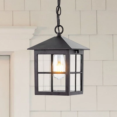 Penryn 7.25" Outdoor Pendant - PLT4031 - Oil Rub Bronze - Safavieh 7 Penryn 7.25" Outdoor Pendant - PLT4031 - Oil Rub Bronze - Safavieh - Image 5