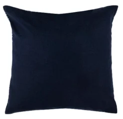 Mallory Pillow - Deep Blue/White - 16" X 16" - Safavieh -Safavieh Shop GUEST 756e05d3 1d98 4e29 97e0 51d9e875f351